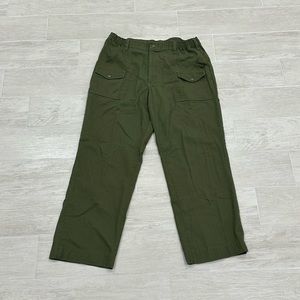 Vintage Boy Scouts of America BSA Green Cargo Uniform Pants 
Men's Size 36